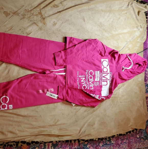 Calvin klein sweater and jogger  Pink size… - Picture 4 of 8